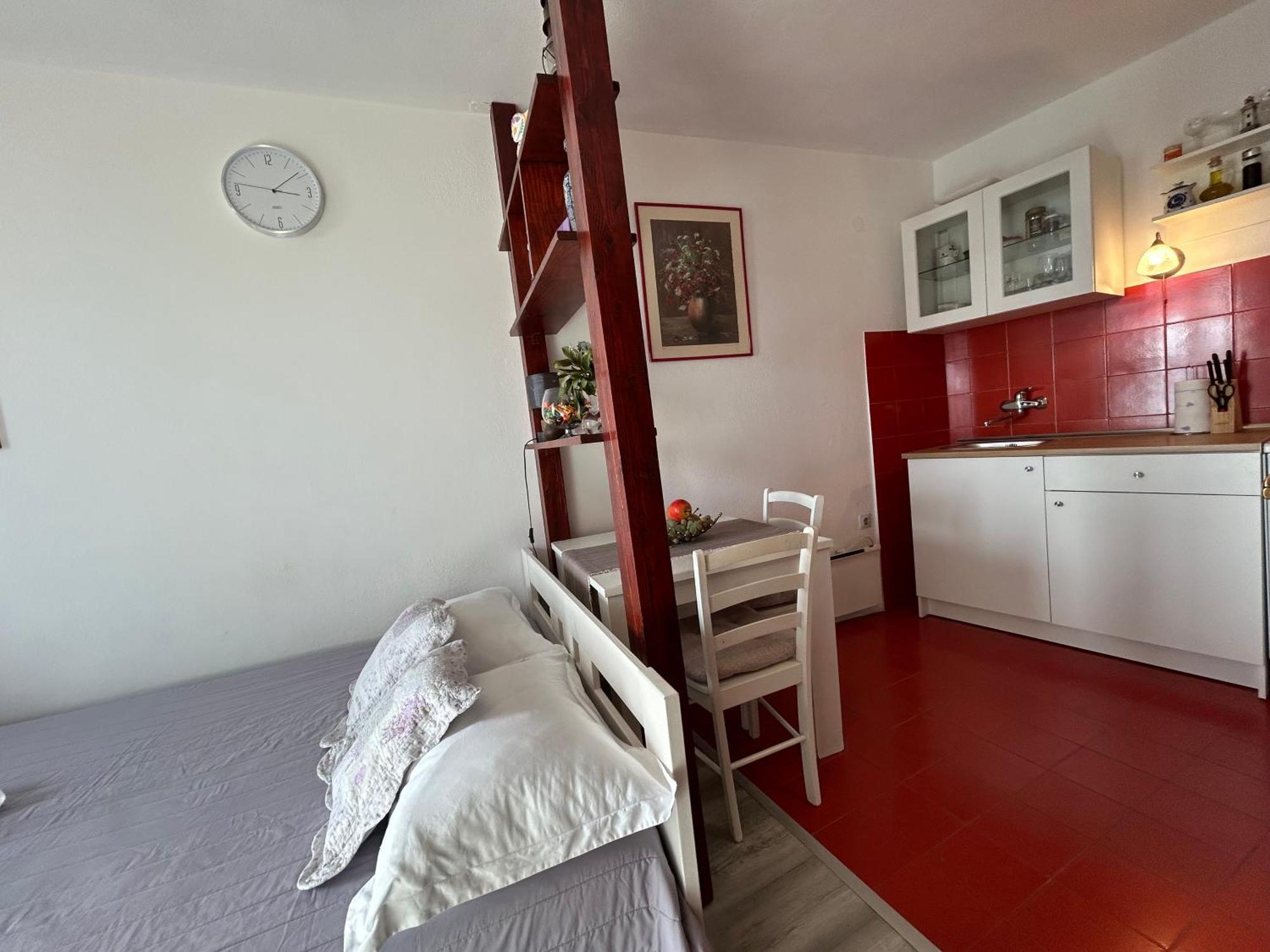 Seafront Studio Apartment+Balcony พอดโกรา ภายนอก รูปภาพ